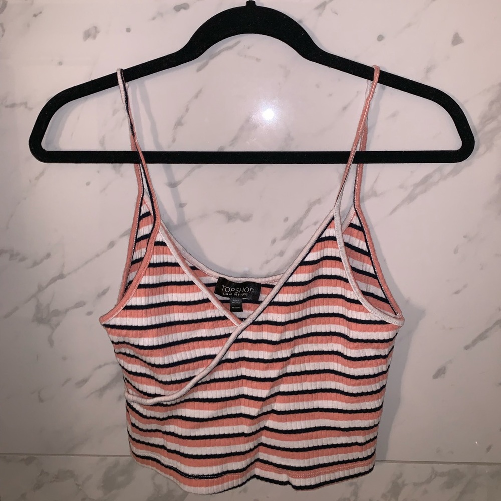Top shop striped tank top